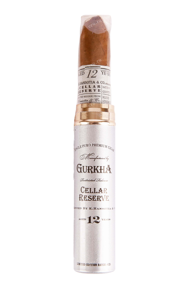 Сигара Gurkha Cellar Reserve 12 Platinum Tubos*20