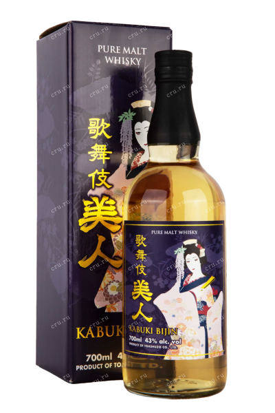 Виски Kabuki Bijin in gift box  0.7 л