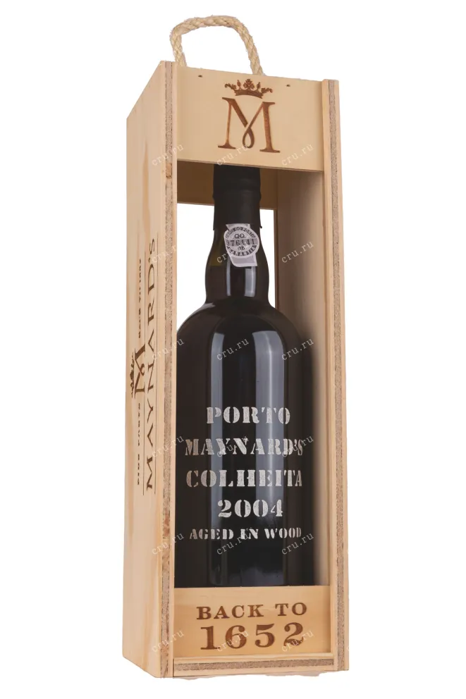 В подарочной коробке Maynards Colheita Porto 2004 wooden box 2004 0.75 л