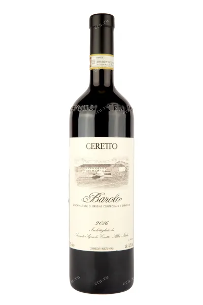 Вино Ceretto Barolo 2016 0.75 л