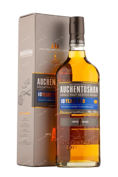 Виски Auchentoshan 18 years  0.7 л