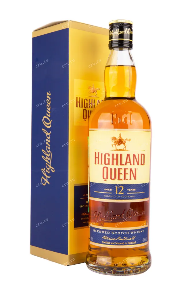 Виски Highland Queen gift box  0.7 л