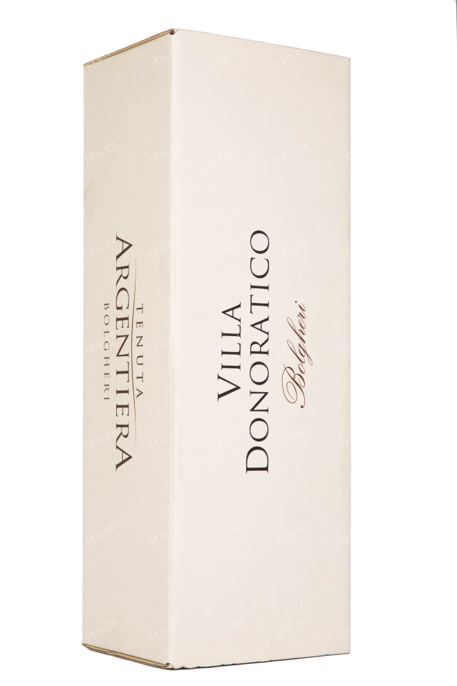 Подарочная коробка вина Argentiera Villa Donoratico 2019 1.5 л