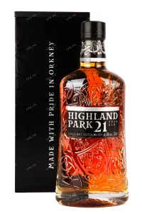 Виски Highland Park 21 years  0.7 л