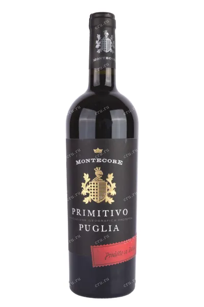 Вино Primitivo Puglia Montecore 2020 0.75 л