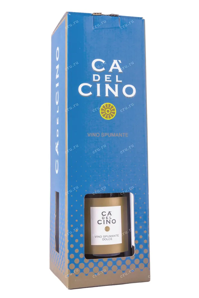 Подарочная коробка Valdo Ca del Cino Dolce in gift box 0.75 л