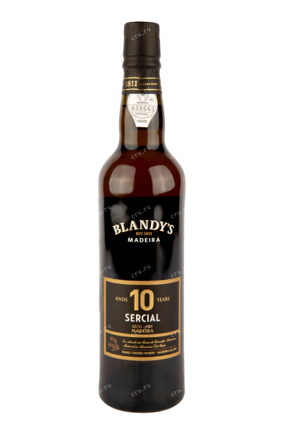 Мадейра Blandys Sercial Dry 10 years 2009 0.5 л