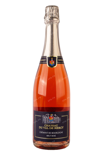 Игристое вино Chateau Du Val De Mercy Cremant de Bourgogne Rose  0.75 л
