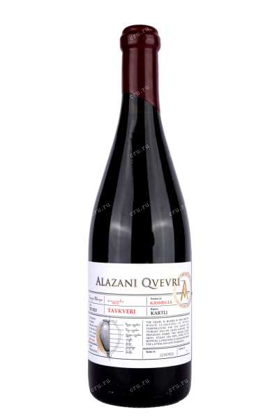 Вино Tavkveri Alazani Qvevri  2022 0.75 л