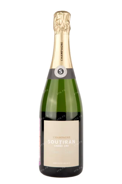 Шампанское Soutiran Grand Cru Brut Natur 2016 0.75 л