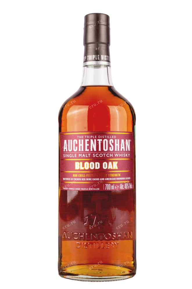 Бутылка Auchentoshan Blood Oak in gift box 0.7 л