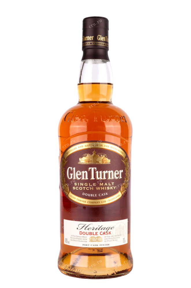 Бутылка Glen Turner Heritage Double Cask gift box 0.7 л