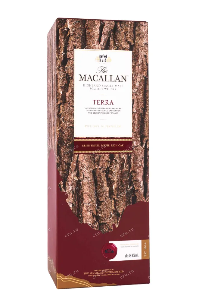 Подарочная коробка Macallan Terra in gift box 0.7 л