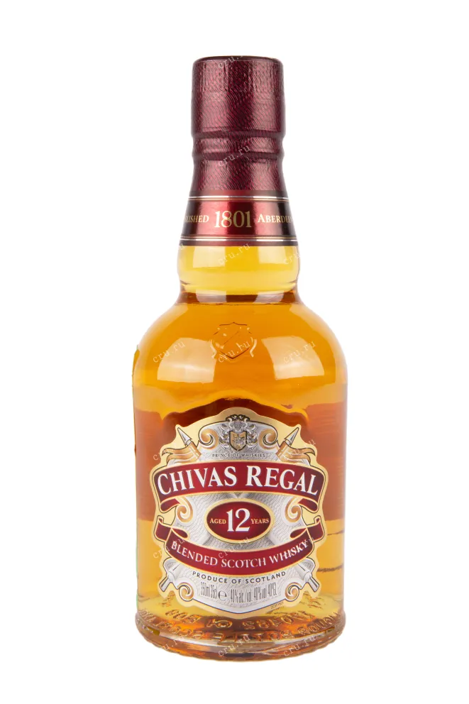 Виски Chivas Regal 12 years old with box  0.375 л