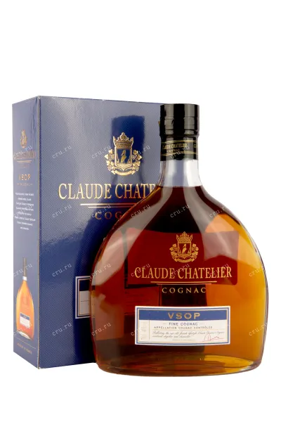 Коньяк Claude Chatelier VSOP in gift box   0.7 л