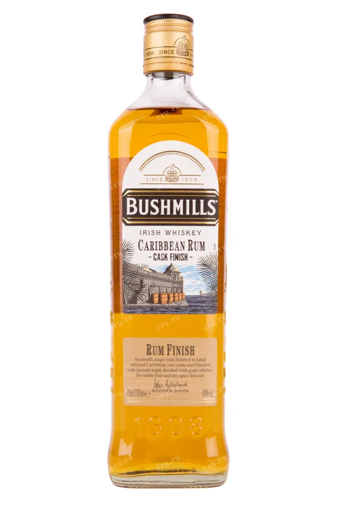 Виски Bushmills Caribbean Rum Cask Finish  0.7 л