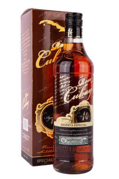 Ром Cubay Reserva Especial 10 years gift box  0.7 л