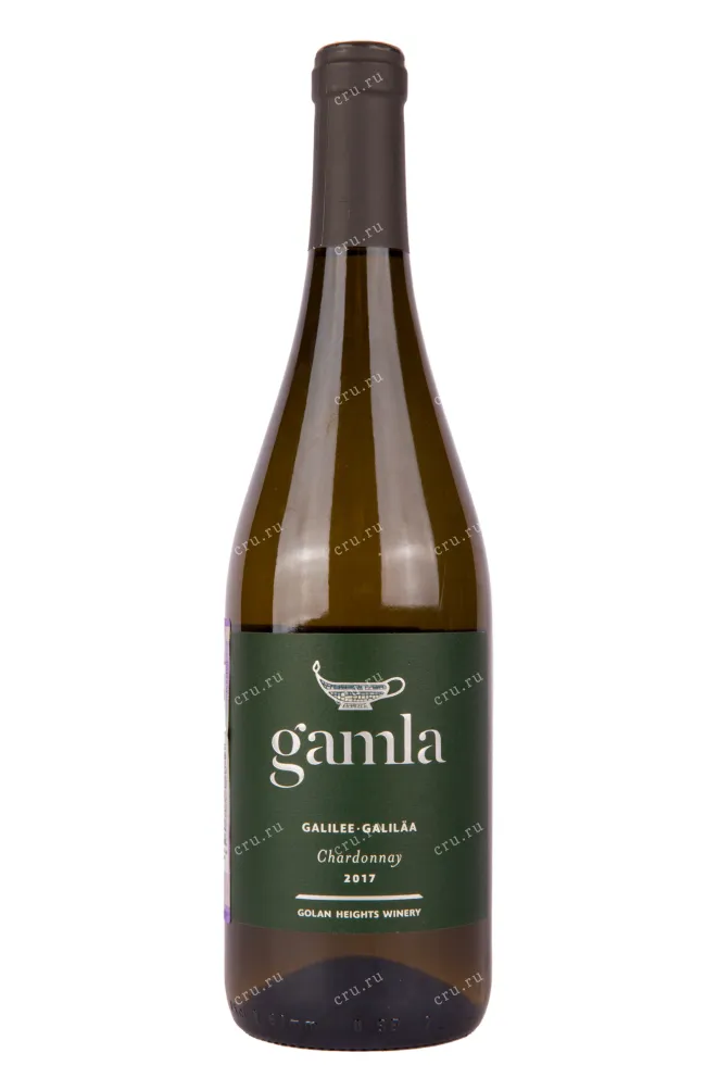 Вино Gamla Chardonnay Galilee 2017 0.75 л