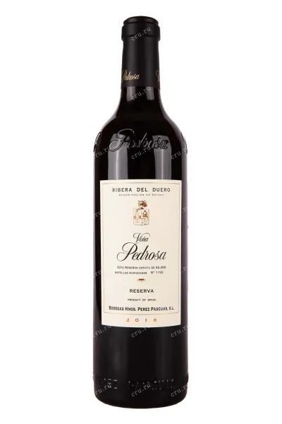 Вино Vina Pedrosa La Navilla Reserva Ribera del Duero 2018 0.75 л