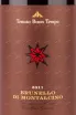 Этикетка Brunello di Montalcino Tenuta Buon Tempo DOCG gift box 2011 1.5 л