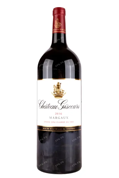Вино Chateau Giscours Grand Cru Classe Margaux 2016 1.5 л