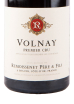 Этикетка вина Remoissenet Pere & Fils Volnay Premier Cru AOC 2015 0.75 л