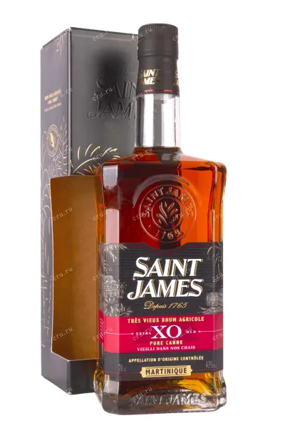 Ром Saint James Agricole Tre Vieux XO in gift box  0.7 л