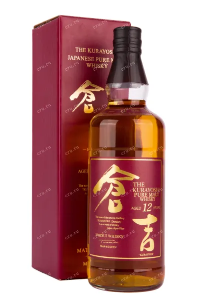 Виски The Kurayoshi Pure Malt 12 years with gift box  0.7 л