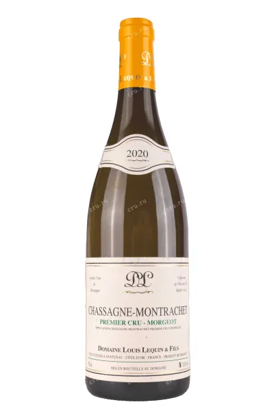 Вино Louis Lequin Chassagne-Montrachet 1er Cru Morgeot 2020 0.75 л