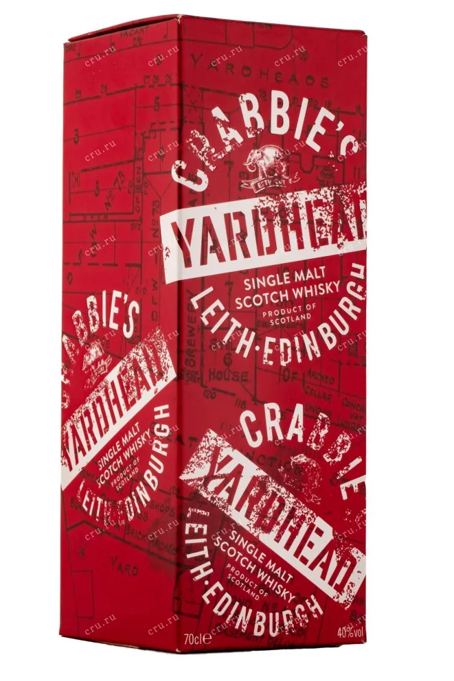 Виски Crabbies Yardhead in gift box  0.7 л