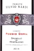 Этикетка Vigneto Poggio Doria Brunello di Montalcino 2015 0.75 л