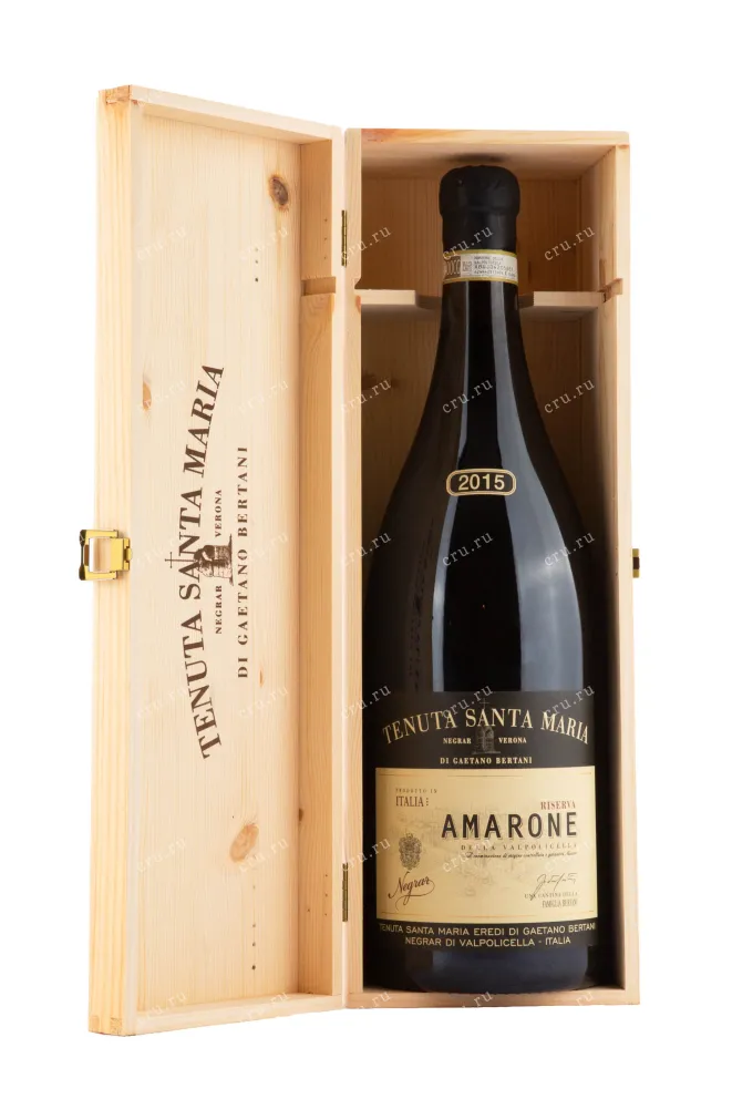 Вино Tenuta Santa Maria Amarone della Valpolicella Classico Riserva 2015 1.5 л