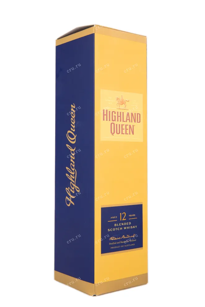 Виски Highland Queen gift box  0.7 л