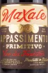 Этикетка Maxale Appassimento Primitivo 2022 0.75 л