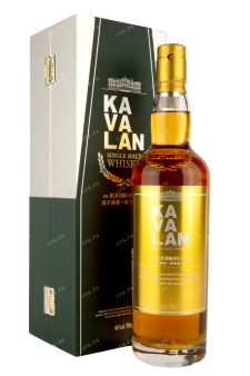 Виски Kavalan ex-Bourbon Oak in gift box  0.7 л