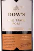 Этикетка Dows Fine Tawny 2020 0.75 л