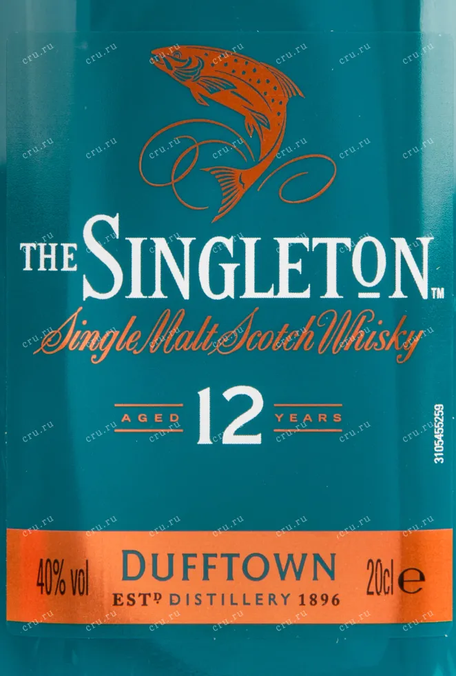 Виски Singleton of Dufftown 12 years  0.2 л