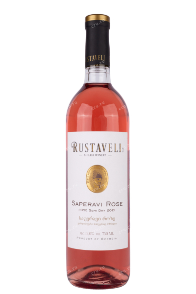 Вино Rustaveli Saperavi Rose  2021 0.75 л