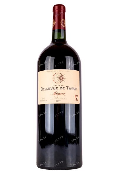 Вино Chateau Bellevue de Tayac Margaux 2019 1.5 л