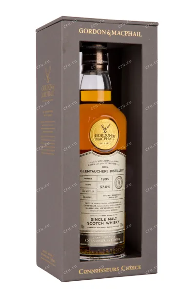 Виски Glentauchers Connoisseur's Choice Cask Strength with gift box 1995 0.7 л