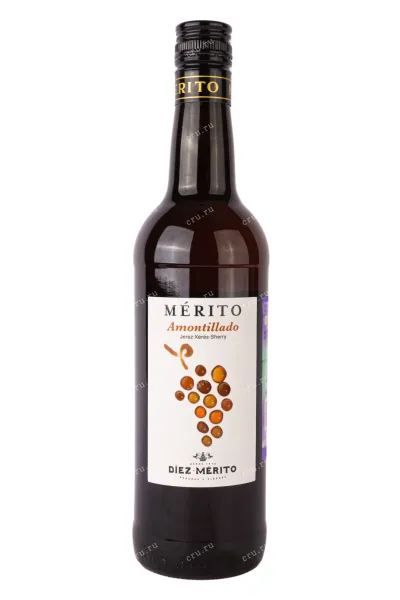 Херес Merito Amontillado 2016 0.75 л