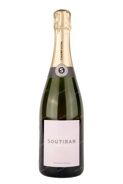 Шампанское Soutiran Rose Grand Cru Brut 2019 0.75 л