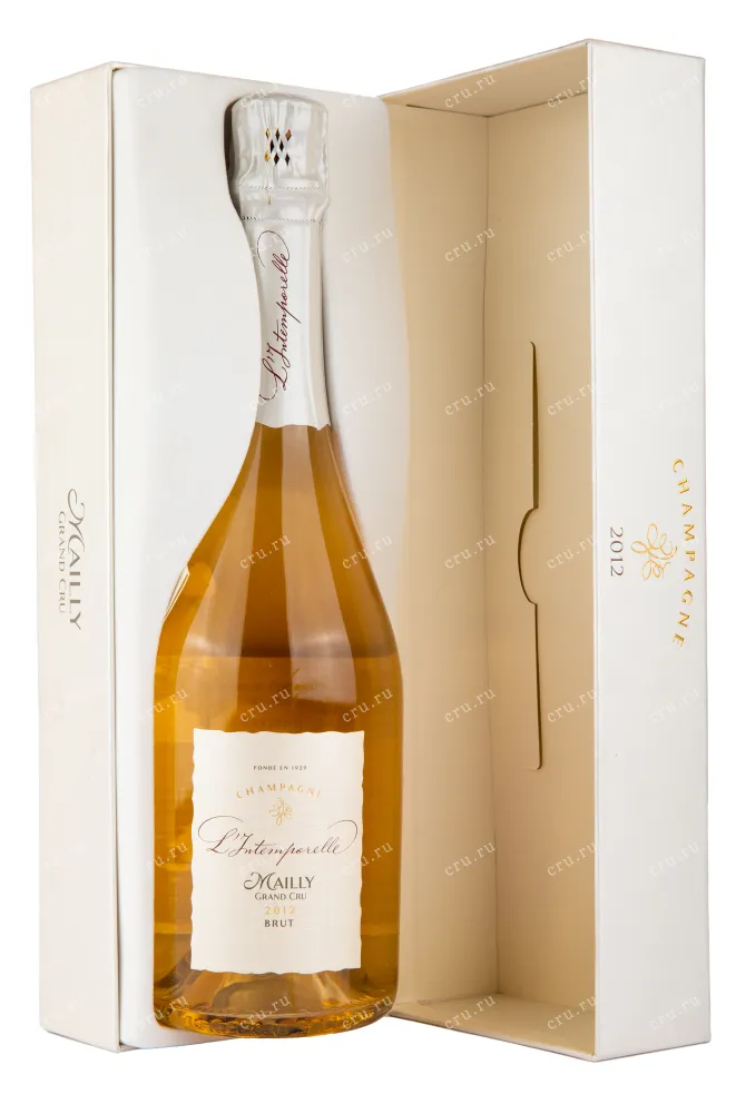 Подарочная коробка игристого вина Mailly L'Intemporelle Brut 0.75 л