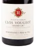 Этикетка вина Remoissenet Pere & Fils Clos Vougeot Grand Cru AOC 2011 0.75 л