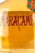 Этикетка Maracame Anejo 0.75 л