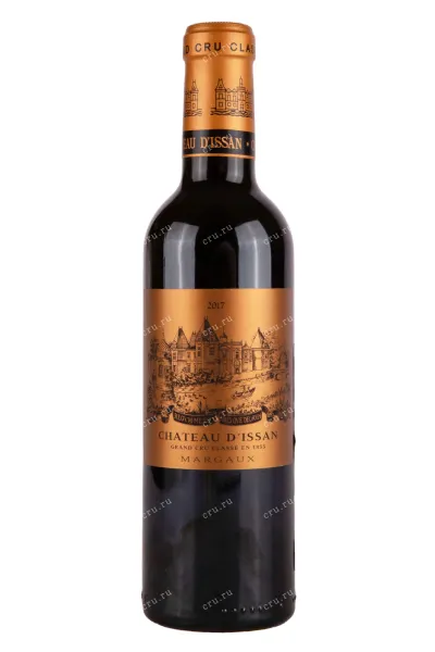 Вино Chateau d'Issan Grand cru classe Margaux 2017 0.375 л