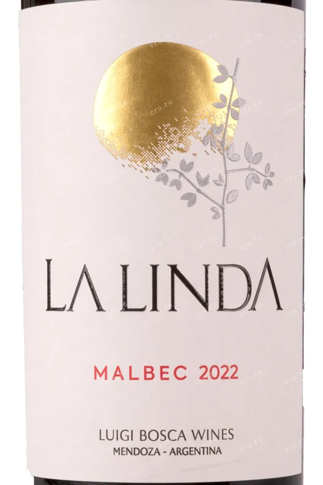 Вино La Linda Malbec 0.75 л