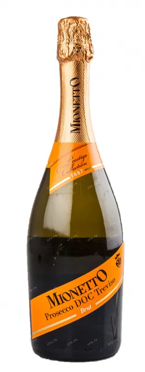 Игристое вино Mionetto Prestige Collection Prosecco DOC Treviso Brut 0.75 l 2020 0.75 л