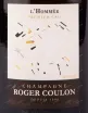 Этикетка игристого вина Roger Coulon L'Hommee Premier Cru 0.75 л