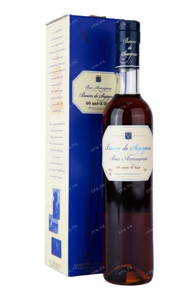 Арманьяк Baron de Sigognac 60 ans d'ag  0.5 л